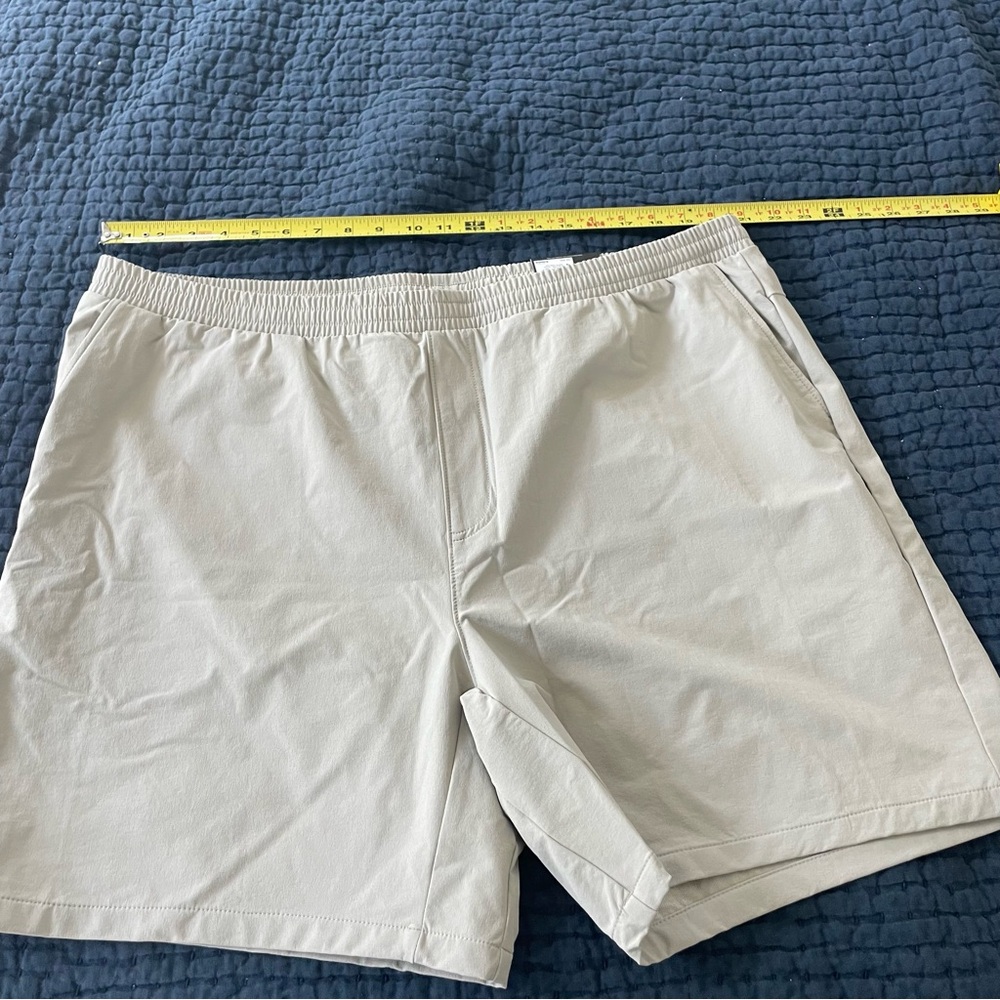 NEW FLX Men’s Everyday Shorts, Size XXL, Grey Slope